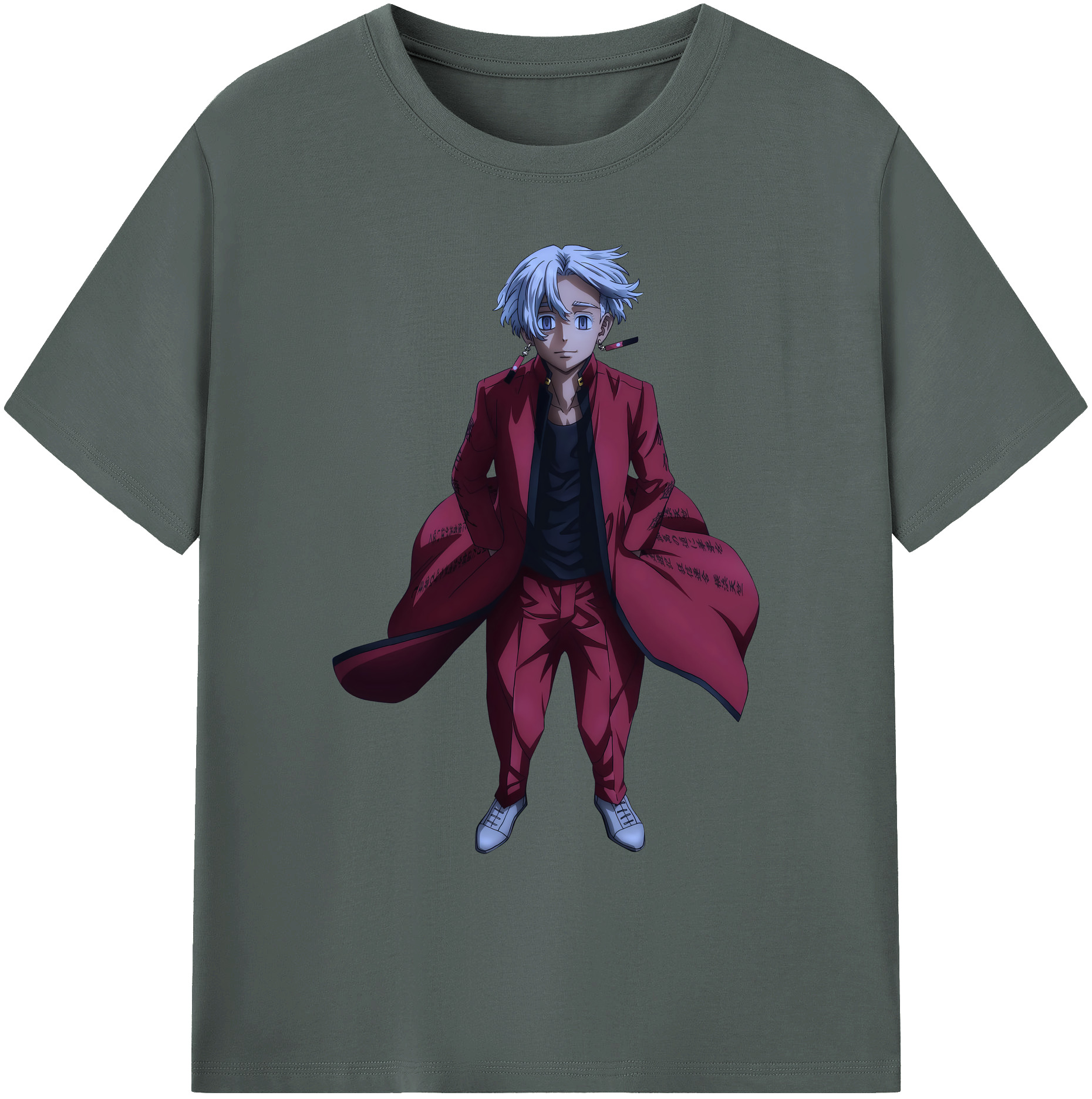 （画像用） 東京リベンジャーズ Tokyo Revengers 綿100％ メンズ半袖Tシャツ｜肌触りやわらか＆通気性